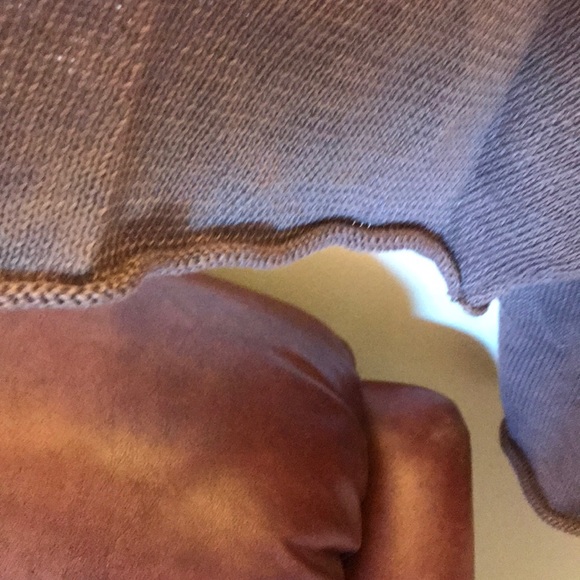 Taupe Linen Sweater by Eskandar - Picture 7 of 8